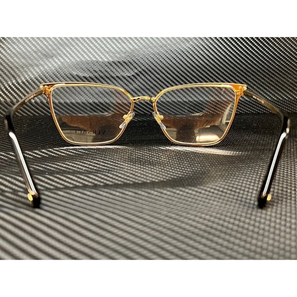 SALE! Versace Gold Matte Black 54mm Women's Eyeglasses! - Picture 4 of 4